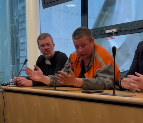 Échanges avec les représentants syndicaux d’Arcelor
