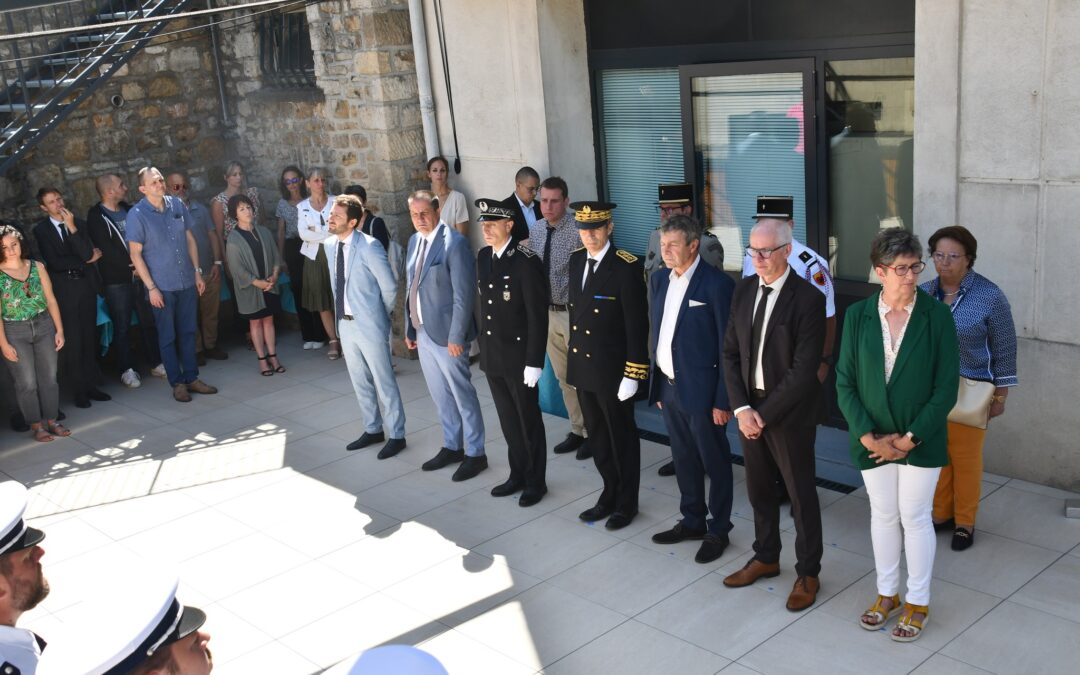 Cérémonie d’hommage aux policiers morts pour la France