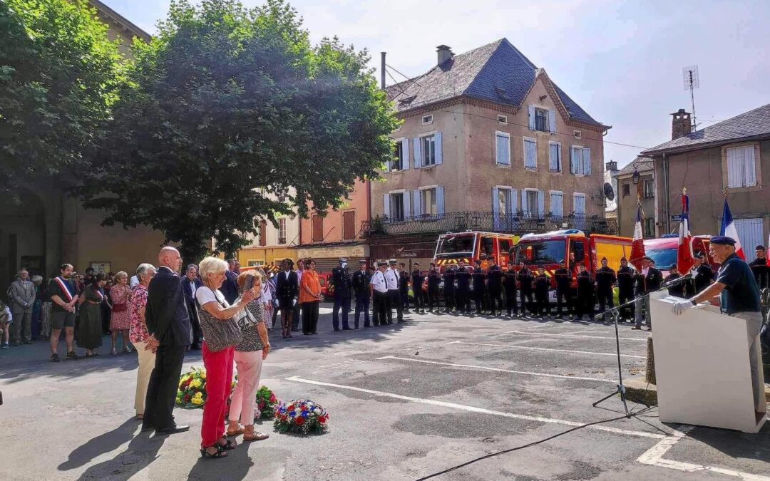 Cérémonies du 14 juillet  Florac