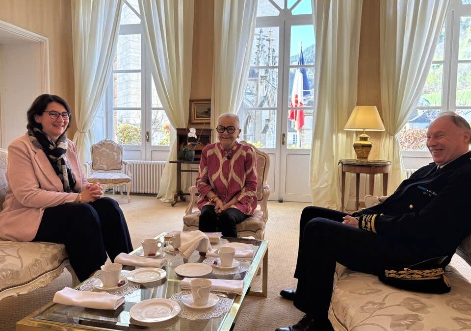 Visite de la Ministre Françoise Gatel