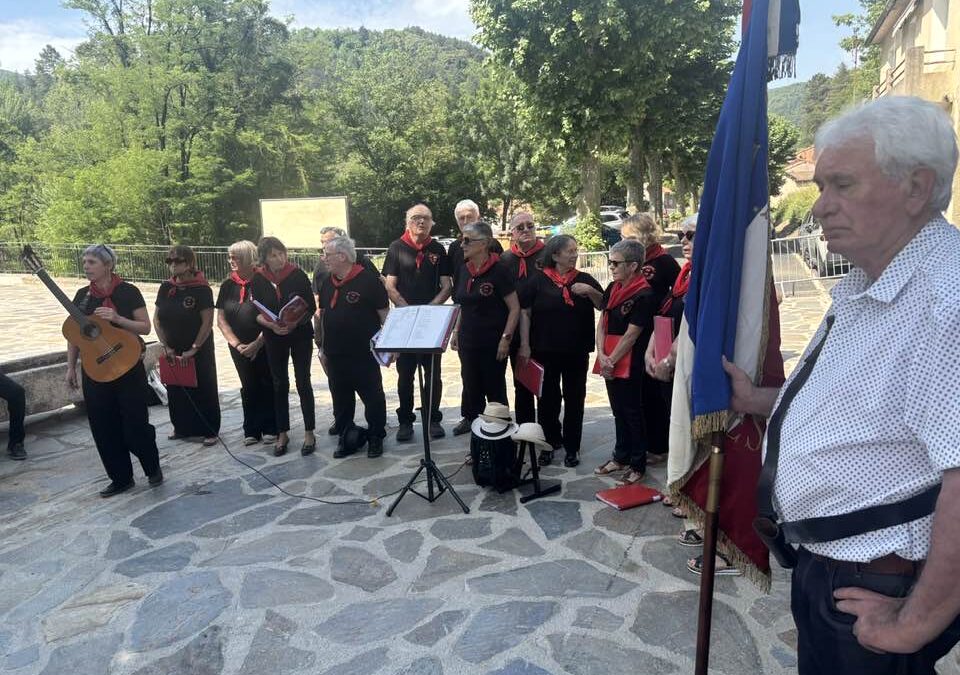 Commémoration à Saint Michel de Dèze