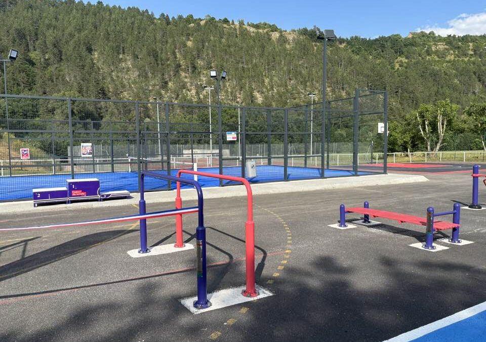 Inauguration de l’espace sportif à Bourg sur Colagne