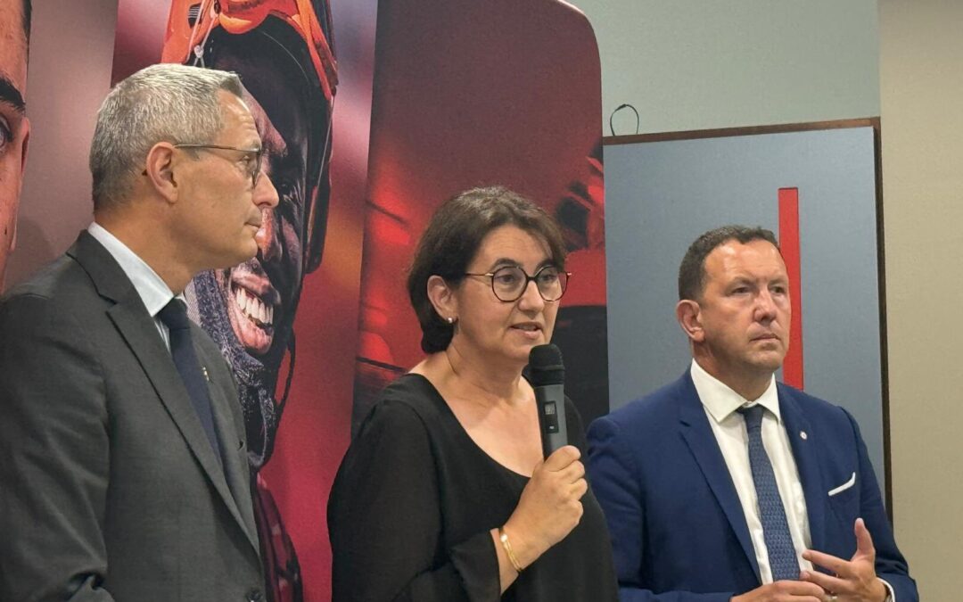 Rencontre avec les élus de la Fédération nationale des sapeurs-pompiers de France