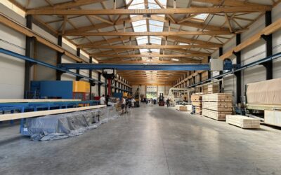 Inauguration du nouveau bâtiment SAS Maliges à Antrenas