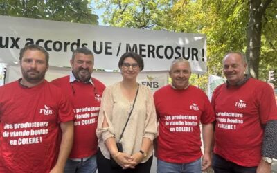 Mobilisation contre le Mercosur