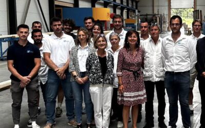 Carole Delga visite l’entreprise Maliges