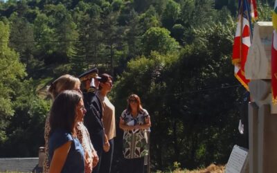 Cérémonie au camp de Rieucros