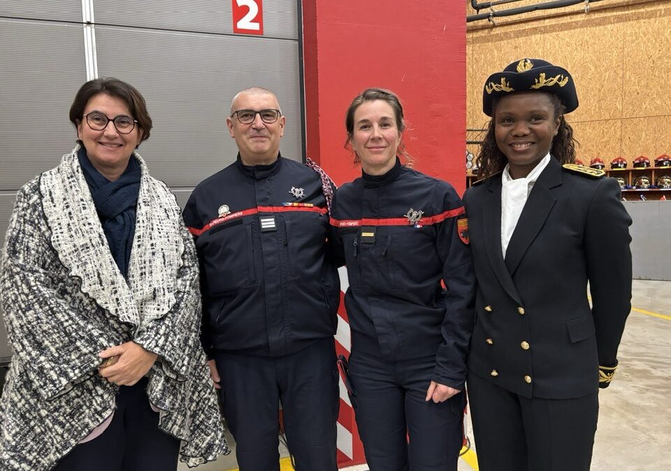 Florac : passation de commandement au CIS