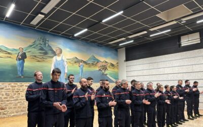 Chirac : Sainte-Barbe au CIS