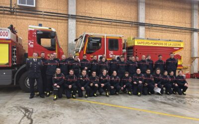 Célébration de la Sainte-Barbe à Florac