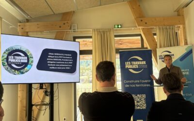 Présence aux vœux de la Fédération régionale des travaux publics en Lozère