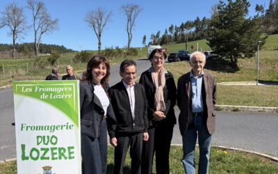 Le Malzieu : visite des nouveaux locaux de Duo Lozère