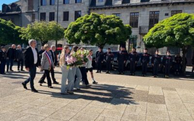 Cérémonie du 8 mai : représentation à Marvejols