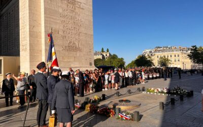 Ravivage de la flamme du Soldat inconnu : un moment de mémoire et de transmission