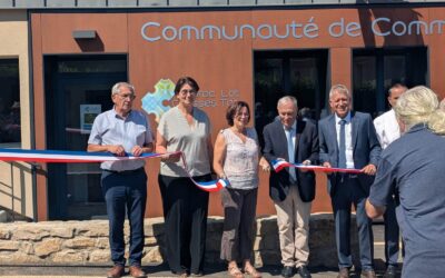 Inauguration du nouveau siège de la communauté de communes à La Canourgue