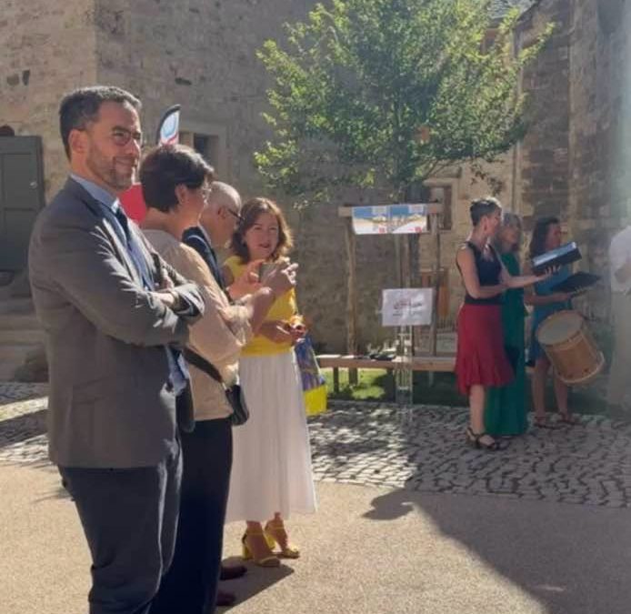 Bourgs-sur-Colagne adapte son cœur de village au changement climatique