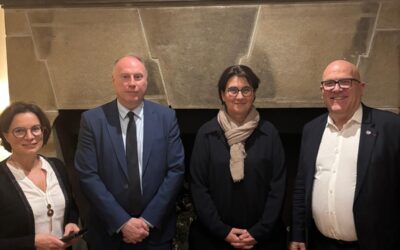 France 2030 : visite de Bruno Bonnell en Lozère