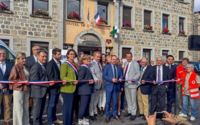 Visite du ministre de la Santé Yannick Neuder en Lozère
