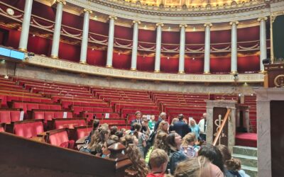 Les élèves de l’école de Chabrits à la découverte de l’Assemblée nationale
